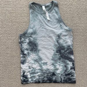 Lululemon tie dye peloton workout tank